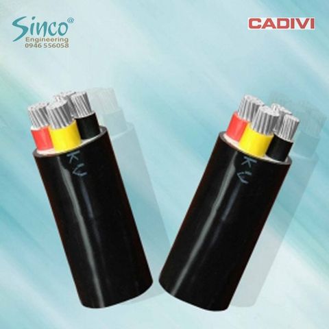 Cáp hạ thế AVV 0.6/1KV (1,2,3,4 lõi)