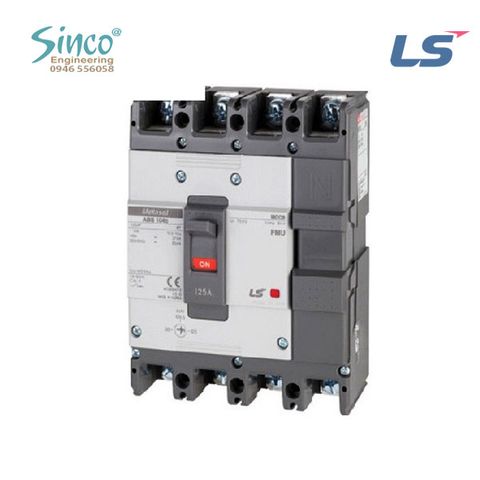 MCCB 4P chỉnh dòng (0.7-0.85-1.0) x ln max (ABS FMU) - LS