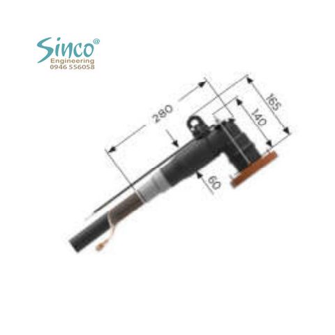 Elbow connector 24kV, 250A, 3 pha - Raychem