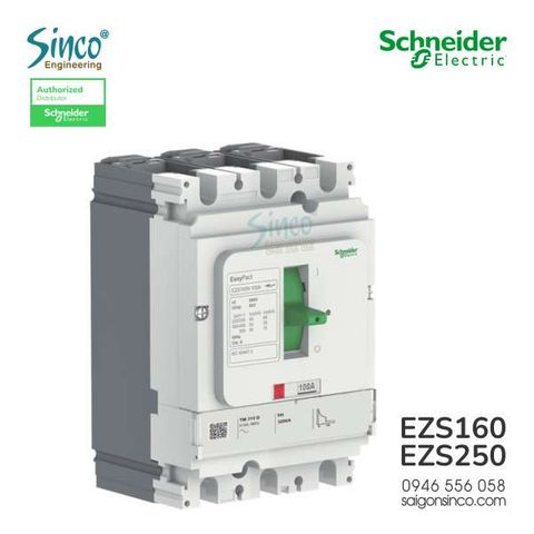 MCCB 3P/4P 36KA (200, 225,250A) - EZS250F