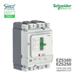 MCCB 3P/4P 36KA (200, 225,250A) - EZS250F