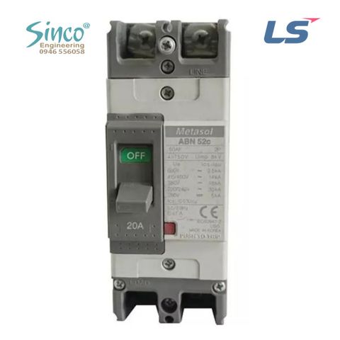 MCCB 2 pha (MCCB 2P - ABN, ABS) - LS