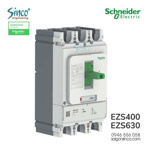 MCCB 3P/4P 36KA (500, 600A) - EZS630F