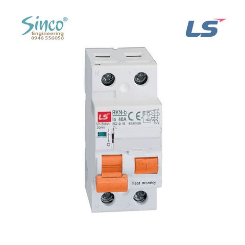 Cầu dao điện loại tép chống rò điện RCCB - RKN (LS)