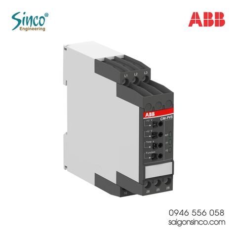 Rơ le giám sát 3 pha bảo vệ quá điện áp CM-PVS.31S và CM-PVS.41S