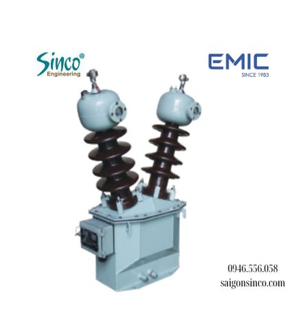 MÁY BIẾN ÁP CẤP NGUỒN (24kV 2 SỨ PT22-1HODXS) EMIC