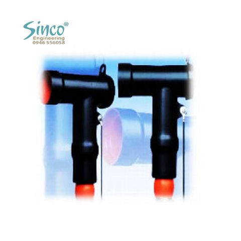 Đầu Tee connector 24kV - 800A, 3 pha, loại Silicon (Raychem)