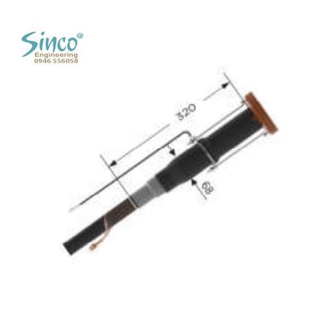 Straightconnector 24kV, 250A, 3 pha - Raychem