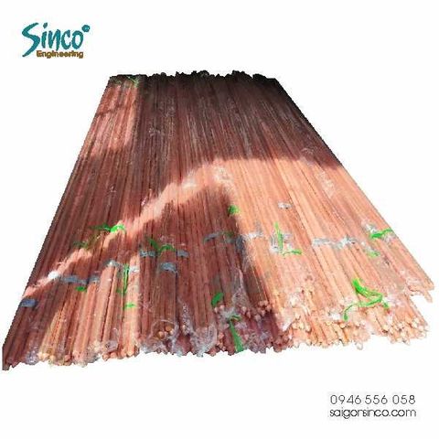 Cọc tiếp địa 16x2.4m (mạ đồng)