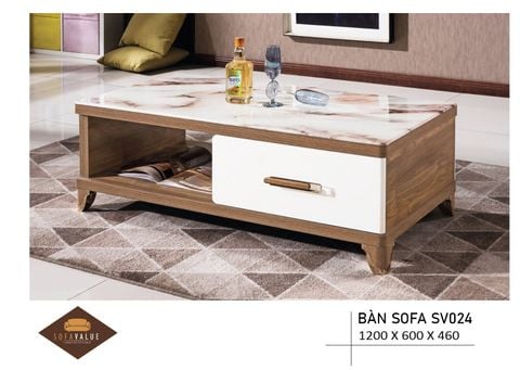 Bàn sofa mặt đá cao cấp mã SV024