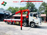 Xe nâng đầu gắn cẩu C340 và Palfinger