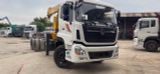 Xe dongfeng gắn cẩu XCMG 8t