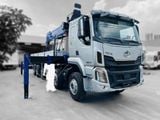 Xe tải gắn cẩu 15 trên Chenglong 5 chân