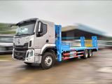 Chenglong 6x4 chân nâng đầu chở máy nóc thấp