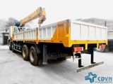 Thùng xe CẨU TỰ HÀNH 15 TẤN CHENGLONG LZ1310 GẮN CẨU XCMG SQS350-5