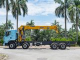Xe tải gắn cẩu 16 tấn Chenglong