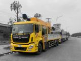 Xe tải gắn cẩu 15 tấn Soosan SCS1516S TOP lắp Dongfeng L315