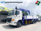 Xe tải Hino gắn cẩu 7 tấn Dongyang