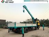 Xe dongfeng gắn cẩu  Hyundai HKTC 12 tấn