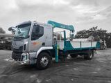 Xe chenglong M3 gắn cẩu HKTC 5 tấn