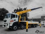 Dongfeng L340 cabin mới gắn cẩu Soosan 15 tấn
