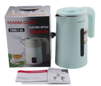 Ấm siêu tốc IVIAIVIA COOK - MM ST185-inox