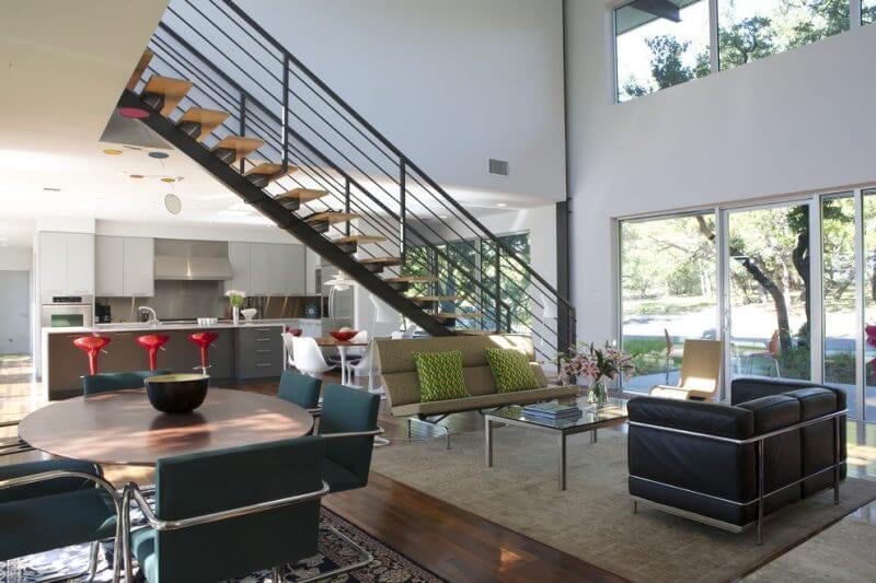 Thiết kế phòng khách thanh lịch với gam màu trung tính