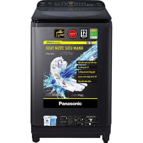 Máy giặt Panasonic NA-FD11AR1BV 11.5kg lồng đứng, màu đen
