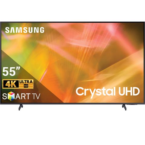 Smart Tivi Samsung 4K 55 inch UA55AU8000KXXV