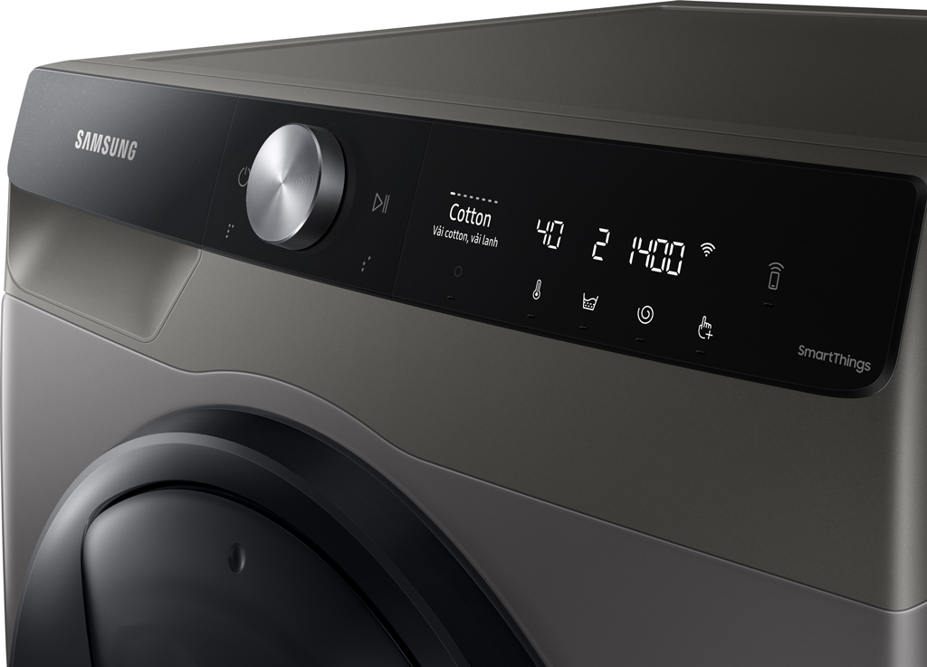 Máy giặt sấy Samsung Addwash Inverter WD95T754DBX/SV 9.5kg giặt 6kg sấy lồng ngang