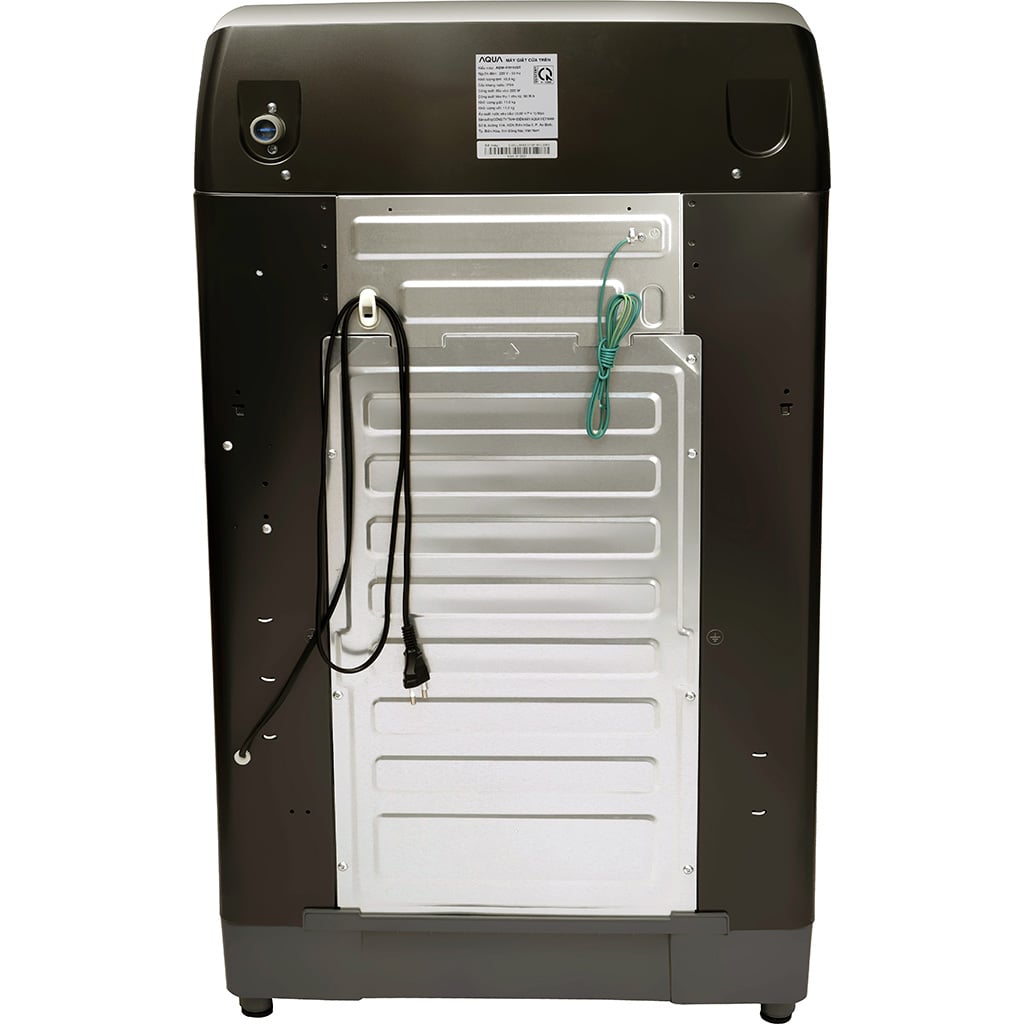 Máy giặt Aqua 11kg AQW-FR110GT.PS lồng đứng màu ghi đen
