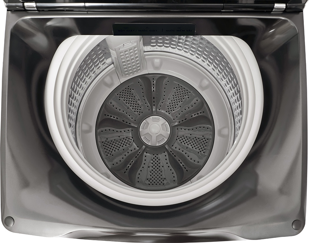 Máy giặt Aqua 11kg AQW-FR110GT.PS lồng đứng màu ghi đen