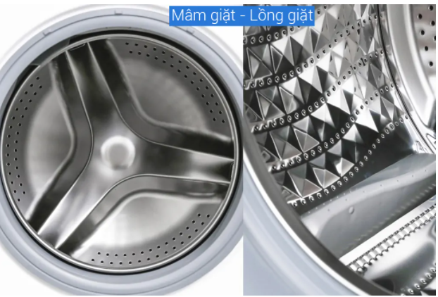 Máy Giặt Samsung Inverter 9Kg WW90T634DLE/SV lồng ngang màu trắng