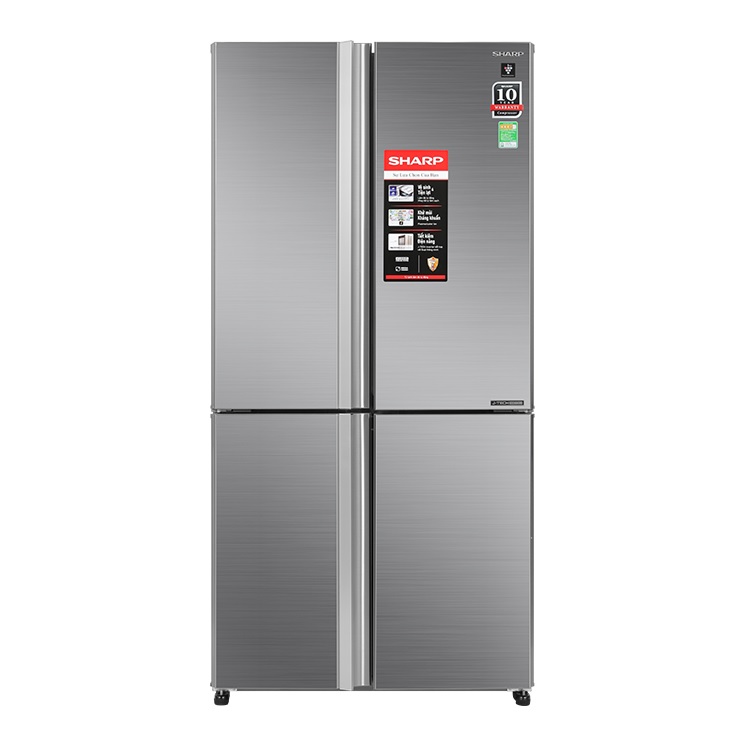 TỦ LẠNH 4 CÁNH SHARP SJ-FXPI689V-RS 607 LÍT INVERTER