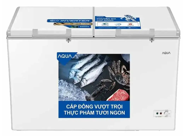 Tủ đông AQUA Inverter 295 lít AQF-C4202E - chính hãng, giá tốt