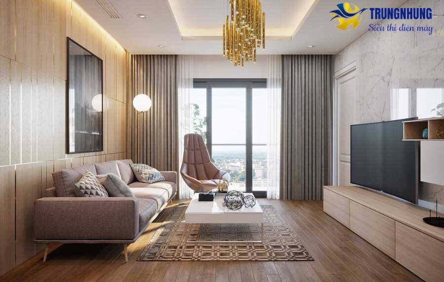 Thiết kế nội thất chung cư 80m2 cao cấp