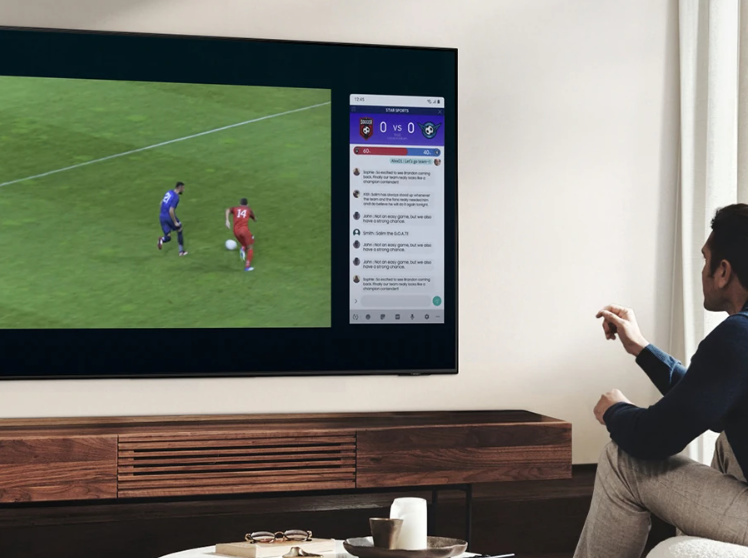 Tivi QLED Samsung QA55Q63B 4K 55 inch