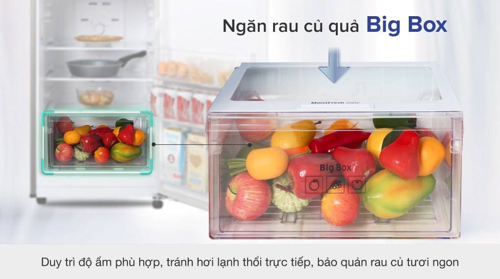 Tủ lạnh Samsung inverter 208 lít RT20HAR8DBU/SV