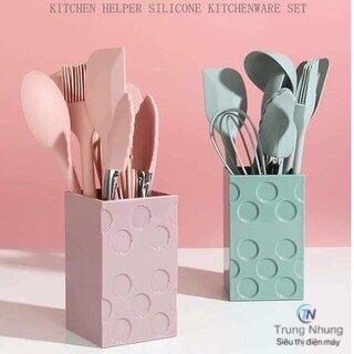 Sét 8 dụng cụ làm bếp Silicon Kitchen Tool