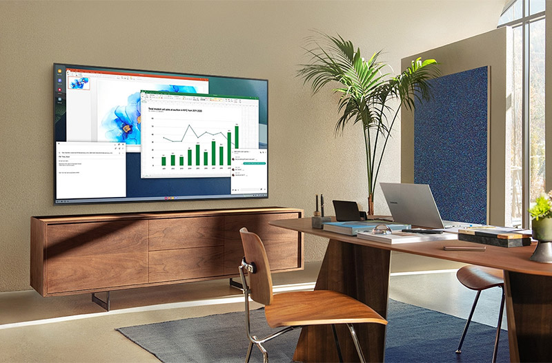 Tivi Samsung UA50AU8000KXXV 4K Giọng nói