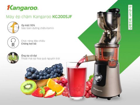 Máy Ép Chậm Kangaroo KG200SJF Chính Hãng