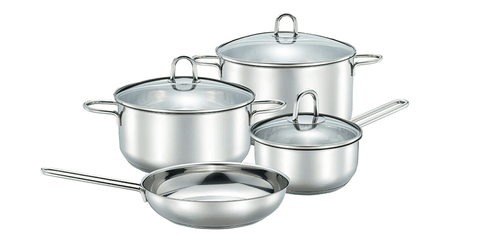 Bộ nồi inox 7 chi tiết Junger  JC200