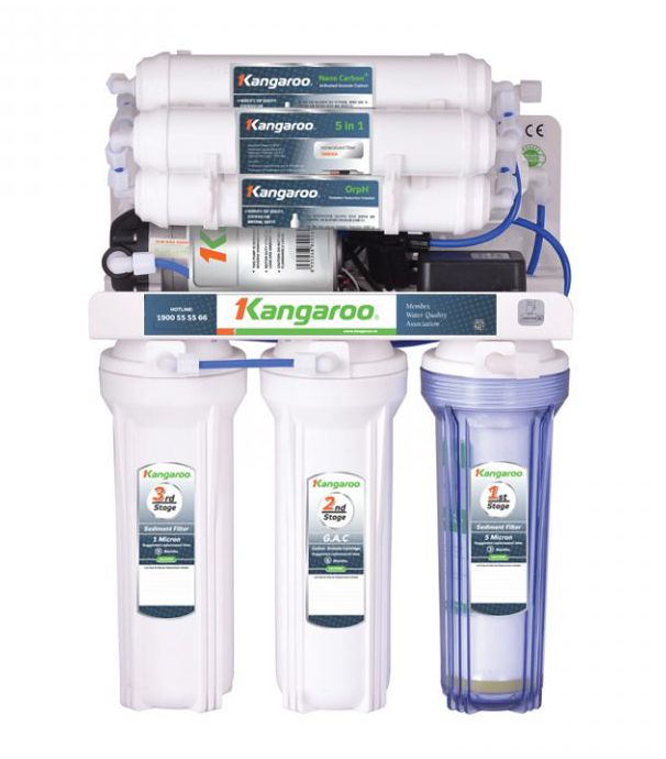 Máy lọc nước Hydrogen Kangaroo KG100HB không vỏ 9 cấp lọc