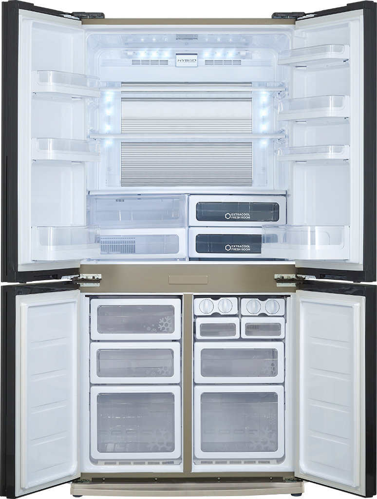 Tủ lạnh Sharp inverter 626 lít SJ-FX630V-BE