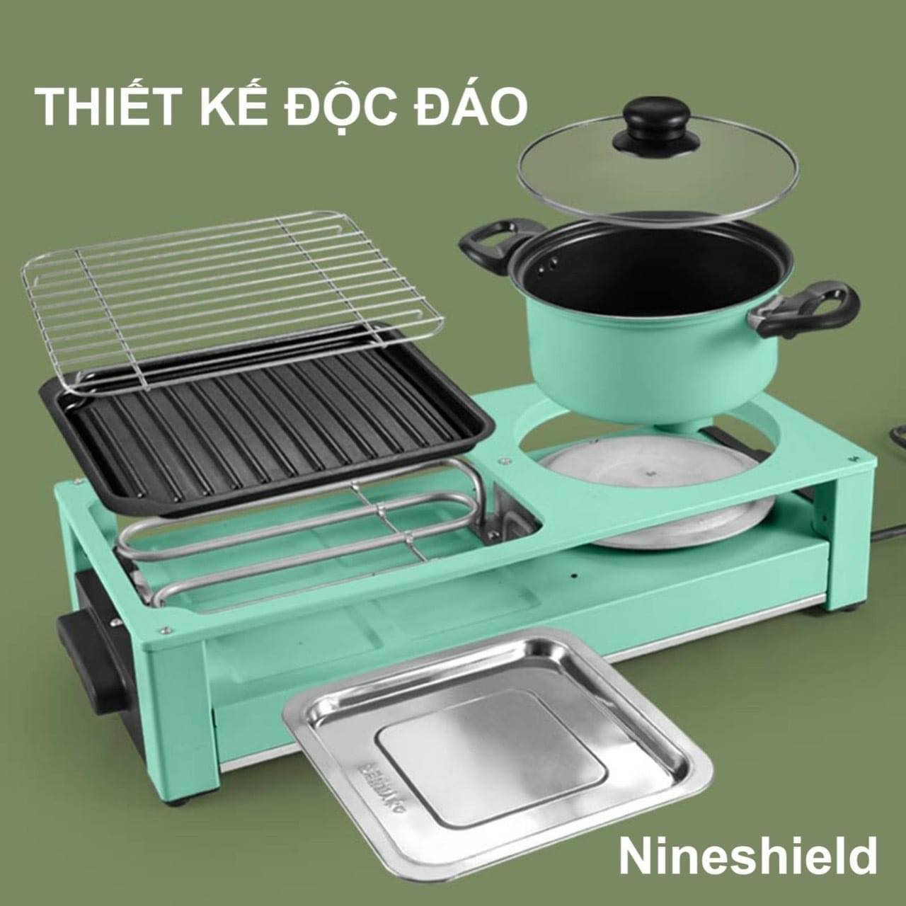 Lẩu nướng đa năng Nineshield KB-303