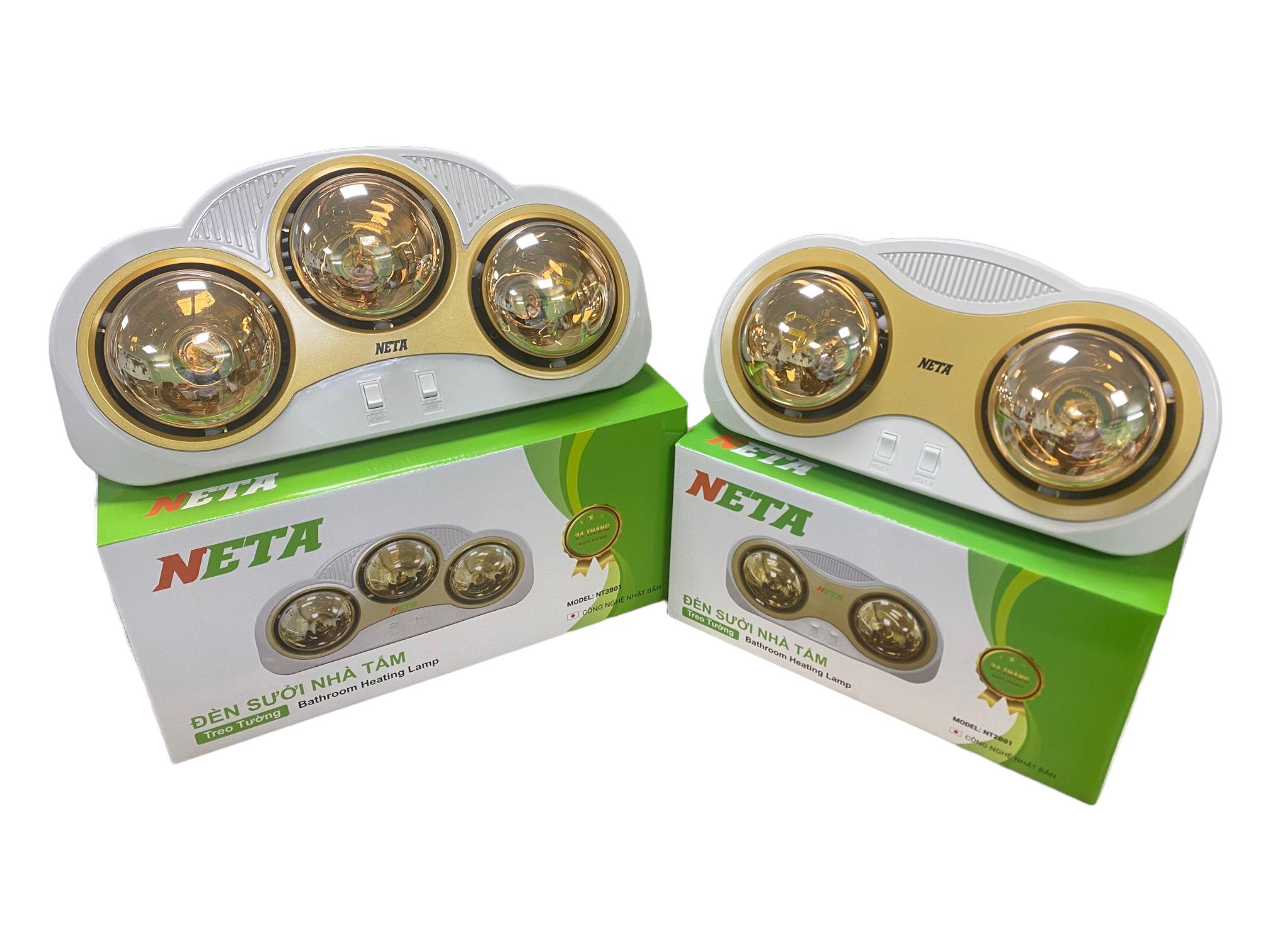 ĐÈN SƯỞI NETA NT2B01, 2 BÓNG - LIÊN HỆ ĐỂ ĐƯỢC GIÁ TỐT