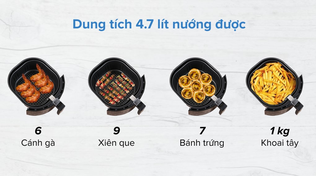 Nồi chiên không dầu Kangaroo KG55AF1
