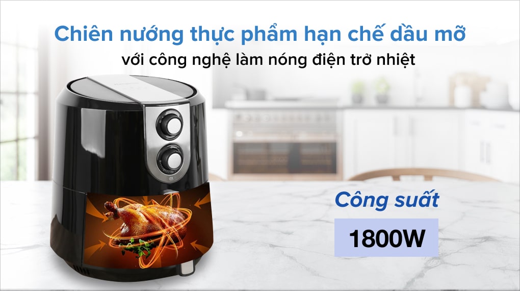 Nồi chiên không dầu Kangaroo KG55AF1