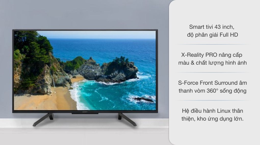 Smart Tivi Sony 43 inch 43W660G