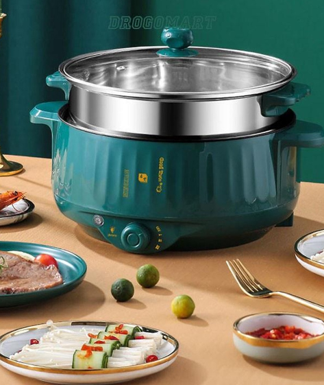 Nồi lẩu mini cắm điện đa năng chống dính cao cấp SHANBAN